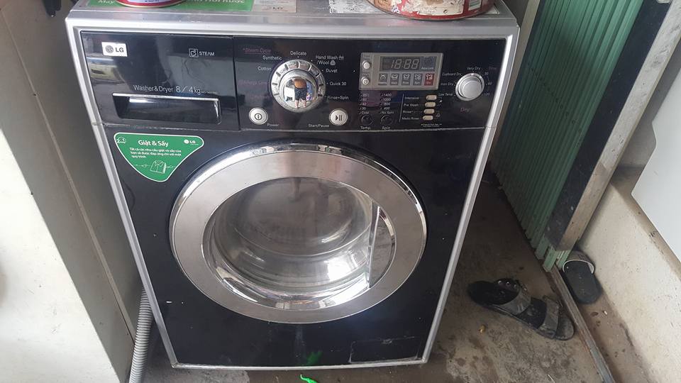 Máy giặt LG 8Kg Lồng ngang (WD_ 14577RD) nguyên bản