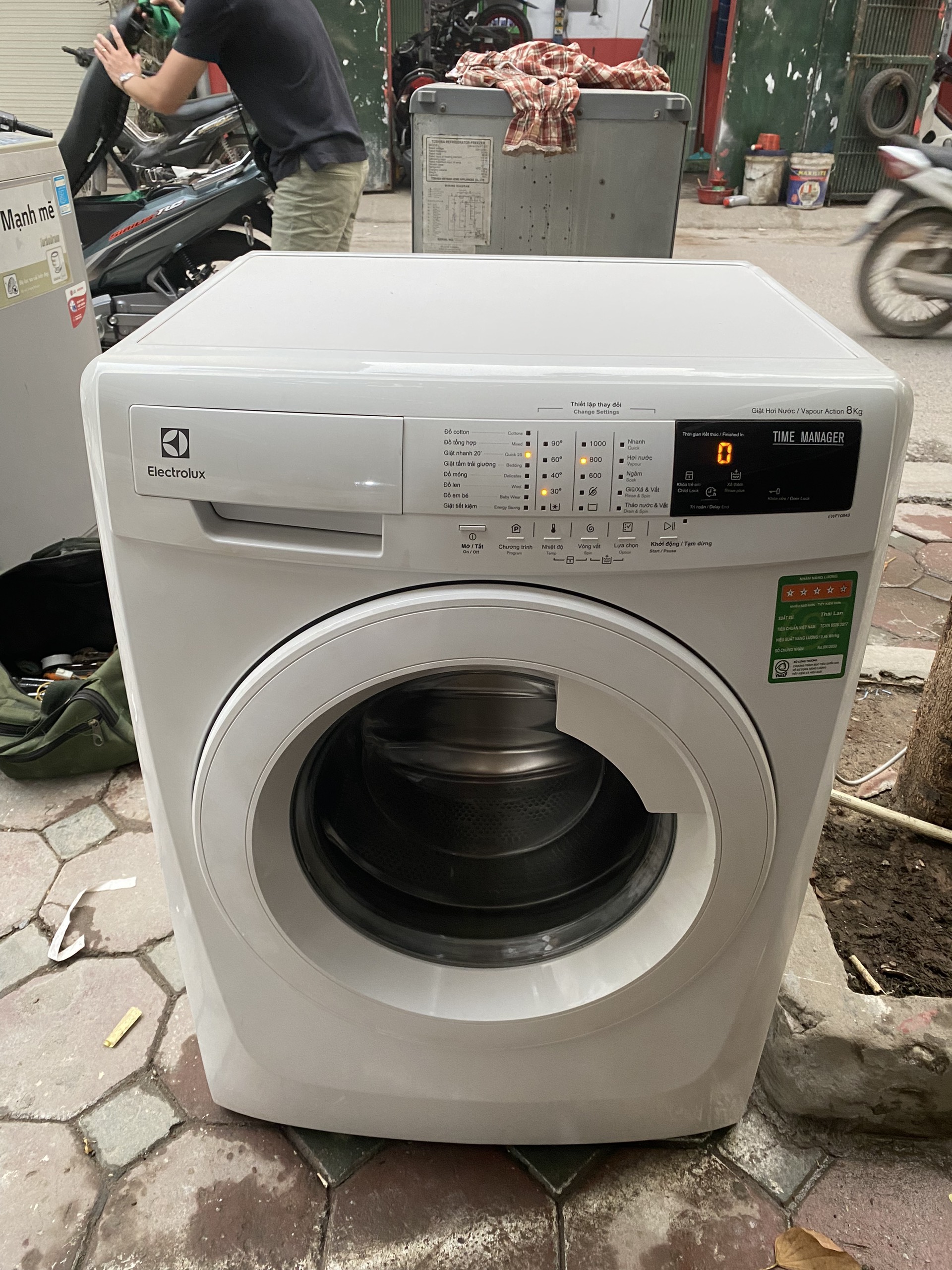 MÁY GIẶT ELECTROLUX LỒNG NGANG 8KG – GIẶT CỰC ÊM, TIẾT KIỆM ĐIỆN NƯỚC MÁY GIẶT ELECTROLUX LỒNG NGANG 8KG – GIẶT CỰC ÊM, TIẾT KIỆM ĐIỆN NƯỚC