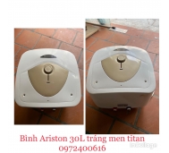 Bình nóng lạnh Ariston 30 lít tráng men Titan